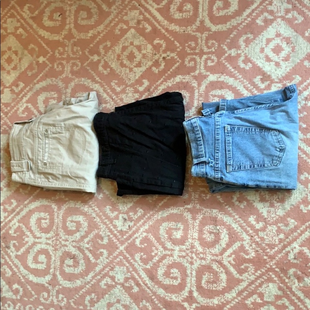 Three pairs of French Dressing Jeans pants